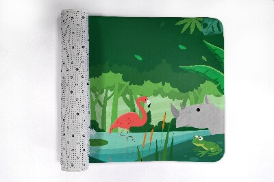 Tapis de salle de bain Animaux exotiques