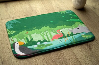 Tapis de salle de bain Animaux exotiques