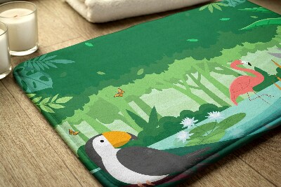 Tapis de salle de bain Animaux exotiques