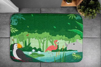 Tapis de salle de bain Animaux exotiques