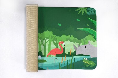 Tapis de salle de bain Animaux exotiques