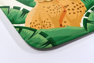 Tapis de bain Guépard d'afrique
