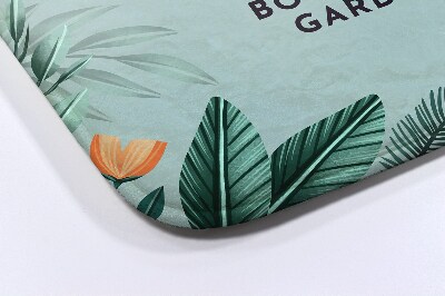 Tapis salle de bain Motif végétal