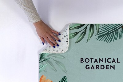 Tapis salle de bain Motif végétal