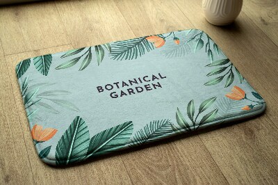 Tapis salle de bain Motif végétal