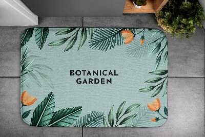 Tapis salle de bain Motif végétal