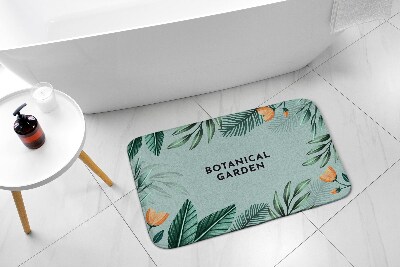 Tapis salle de bain Motif végétal