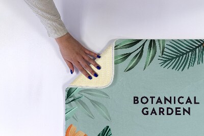 Tapis salle de bain Motif végétal