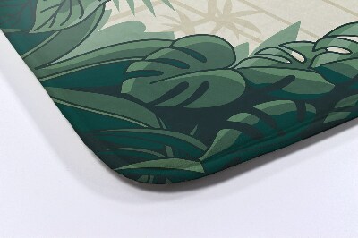 Tapis de salle de bain Plantes monstera