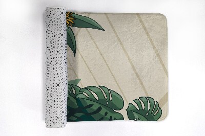 Tapis de salle de bain Plantes monstera