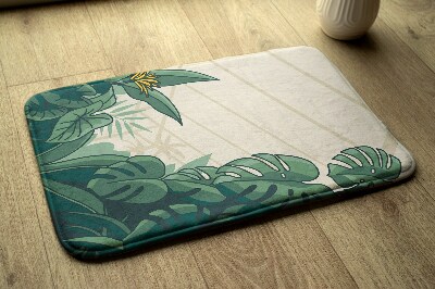 Tapis de salle de bain Plantes monstera