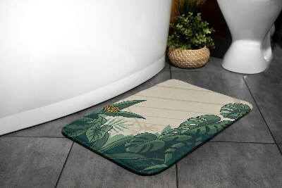 Tapis de salle de bain Plantes monstera