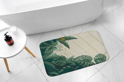 Tapis de salle de bain Plantes monstera