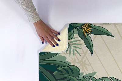 Tapis de salle de bain Plantes monstera