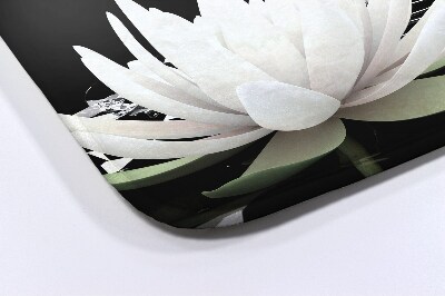 Tapis de bain Fleurs nénuphars