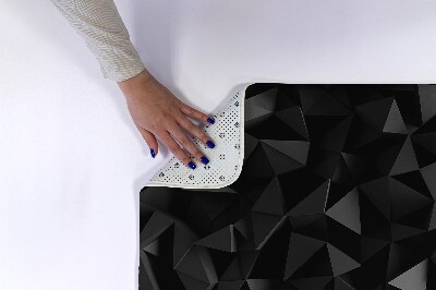 Tapis salle de bain Abstraction géométrique