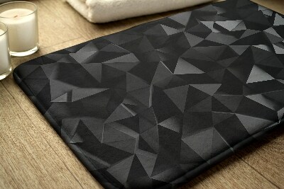 Tapis salle de bain Abstraction géométrique