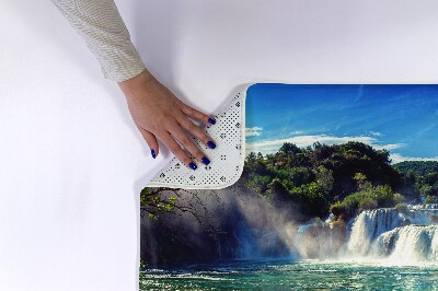 Tapis bain Paysage de cascade