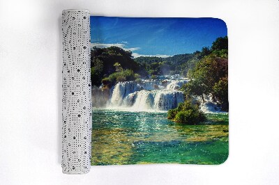 Tapis bain Paysage de cascade