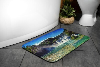 Tapis bain Paysage de cascade