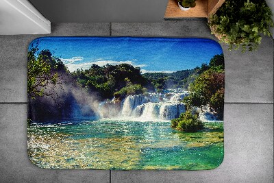 Tapis bain Paysage de cascade