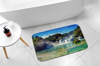 Tapis bain Paysage de cascade