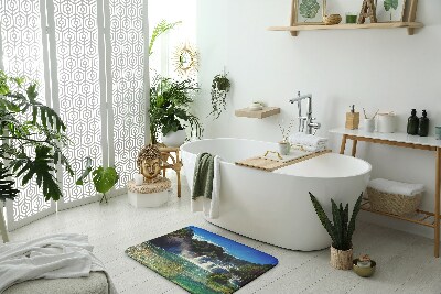 Tapis bain Paysage de cascade