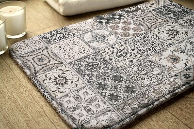 Tapis bain Motifs géométriques