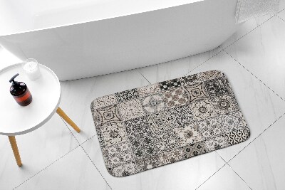 Tapis bain Motifs géométriques