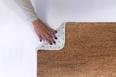 Tapis de bain Planche de bois