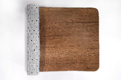 Tapis de bain Planche de bois