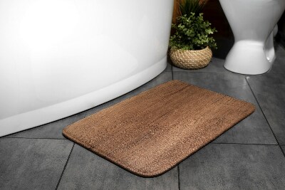 Tapis de bain Planche de bois