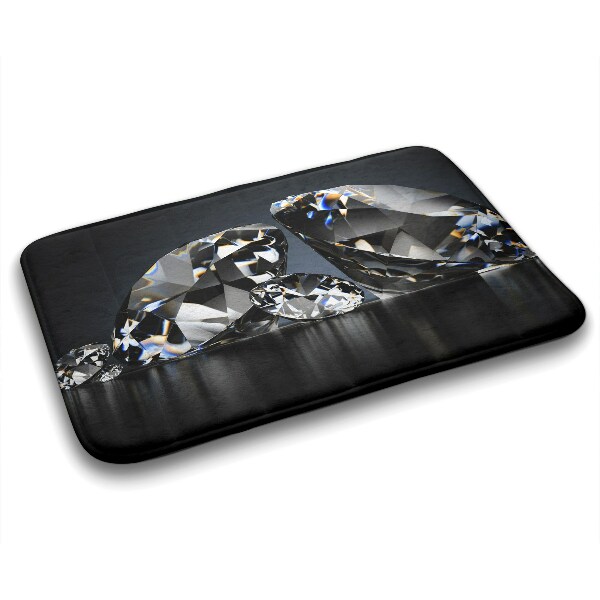 Tapis de salle de bain Diamants