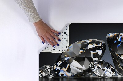 Tapis de salle de bain Diamants