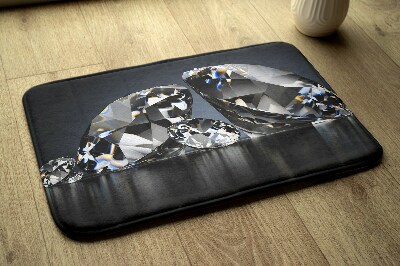 Tapis de salle de bain Diamants