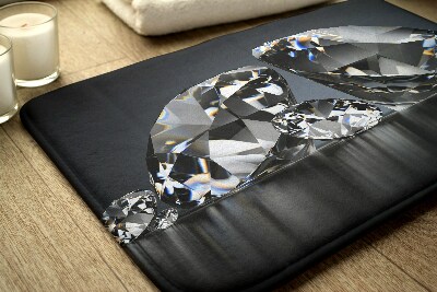 Tapis de salle de bain Diamants