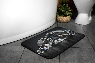 Tapis de salle de bain Diamants