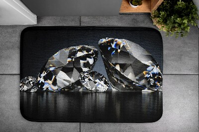 Tapis de salle de bain Diamants