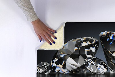Tapis de salle de bain Diamants
