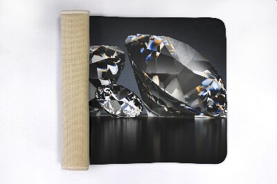 Tapis de salle de bain Diamants