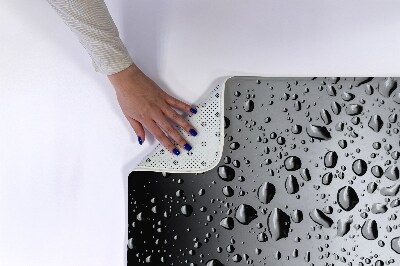 Tapis bain Gouttes de pluie