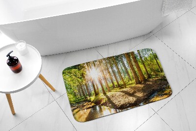 Tapis de salle de bain Paysage forestier