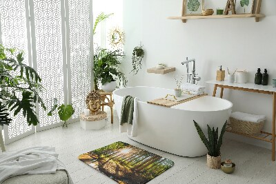 Tapis de salle de bain Paysage forestier