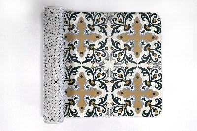 Tapis bain Motifs géométriques