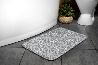 Tapis bain Motifs géométriques