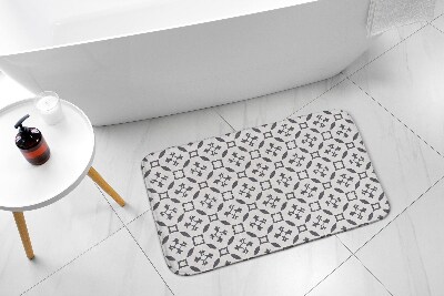 Tapis salle de bain Motifs marron