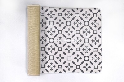 Tapis salle de bain Motifs marron