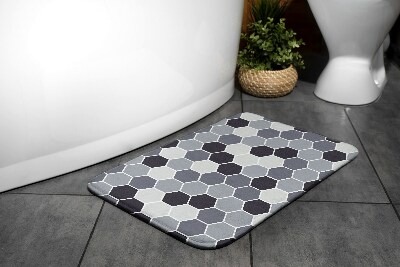 Tapis de salle de bain Motifs géométriques