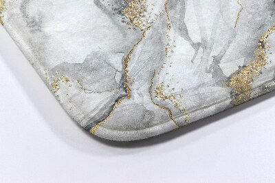 Tapis salle de bain Marbre gris