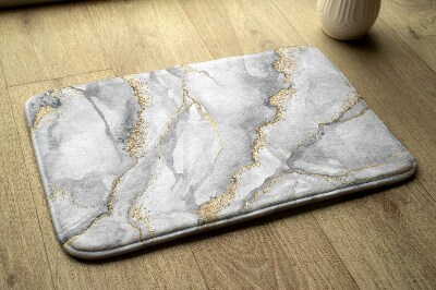 Tapis salle de bain Marbre gris